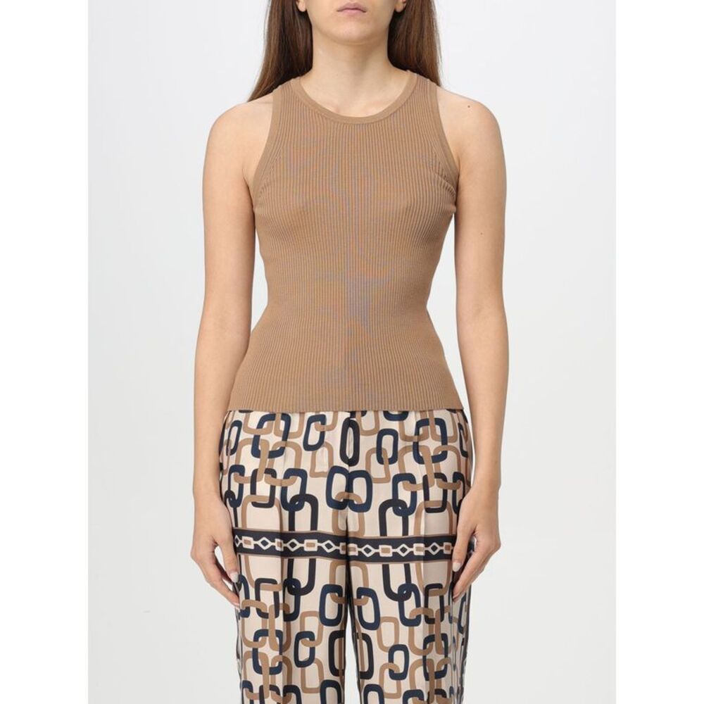 's Max Mara Top Woman Camel